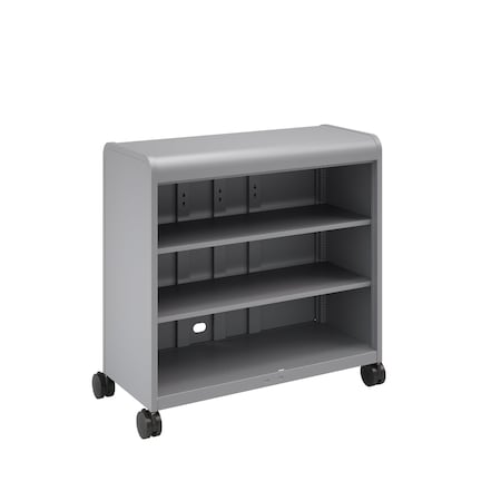 Smith Trades Industrial Storage Cabinet, 43.3 in H, 43 in W, Platinum, (2) Adj. + (1) Fixed/Base Shelves 611000000PP